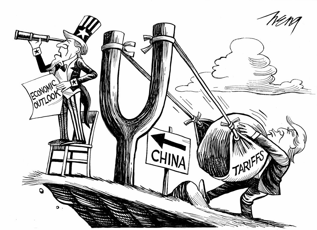 特朗普向中国全力出击
