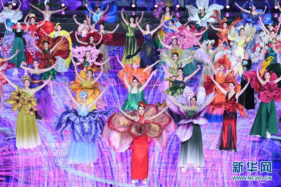 2019年北京世界园艺博览会开幕式 美轮美奂!