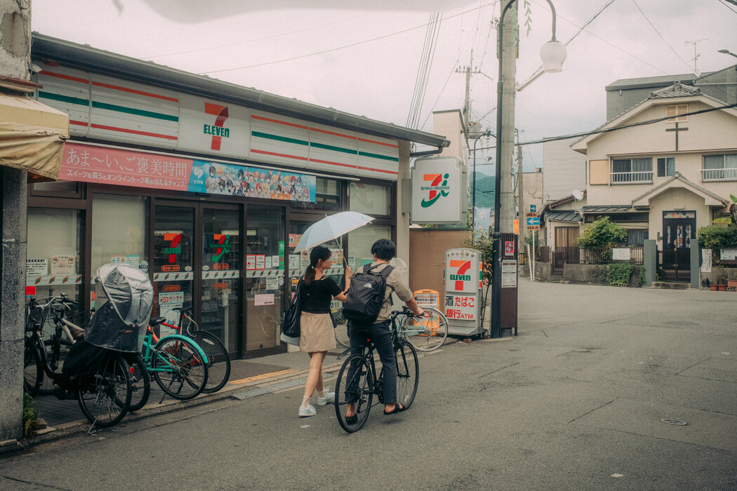 京都的一家7-Eleven。在全日本，7-Eleven有近2.2万家门店